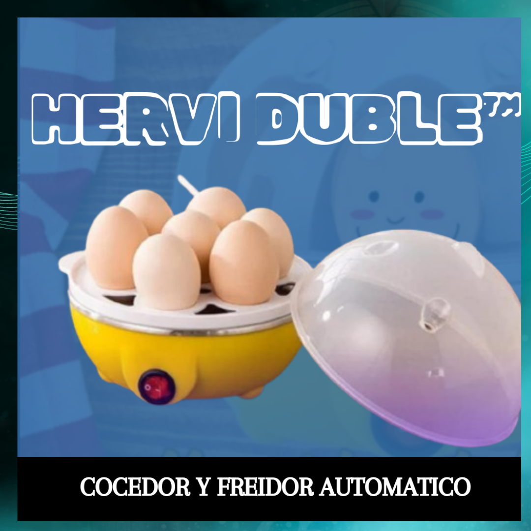 HERVI DUBLE™ - Cocedor y freidor automatico