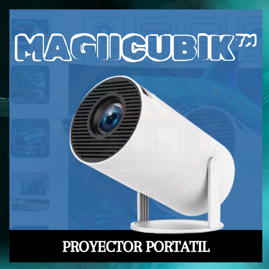 MAGIICUBIK™ - Proyector Portatil